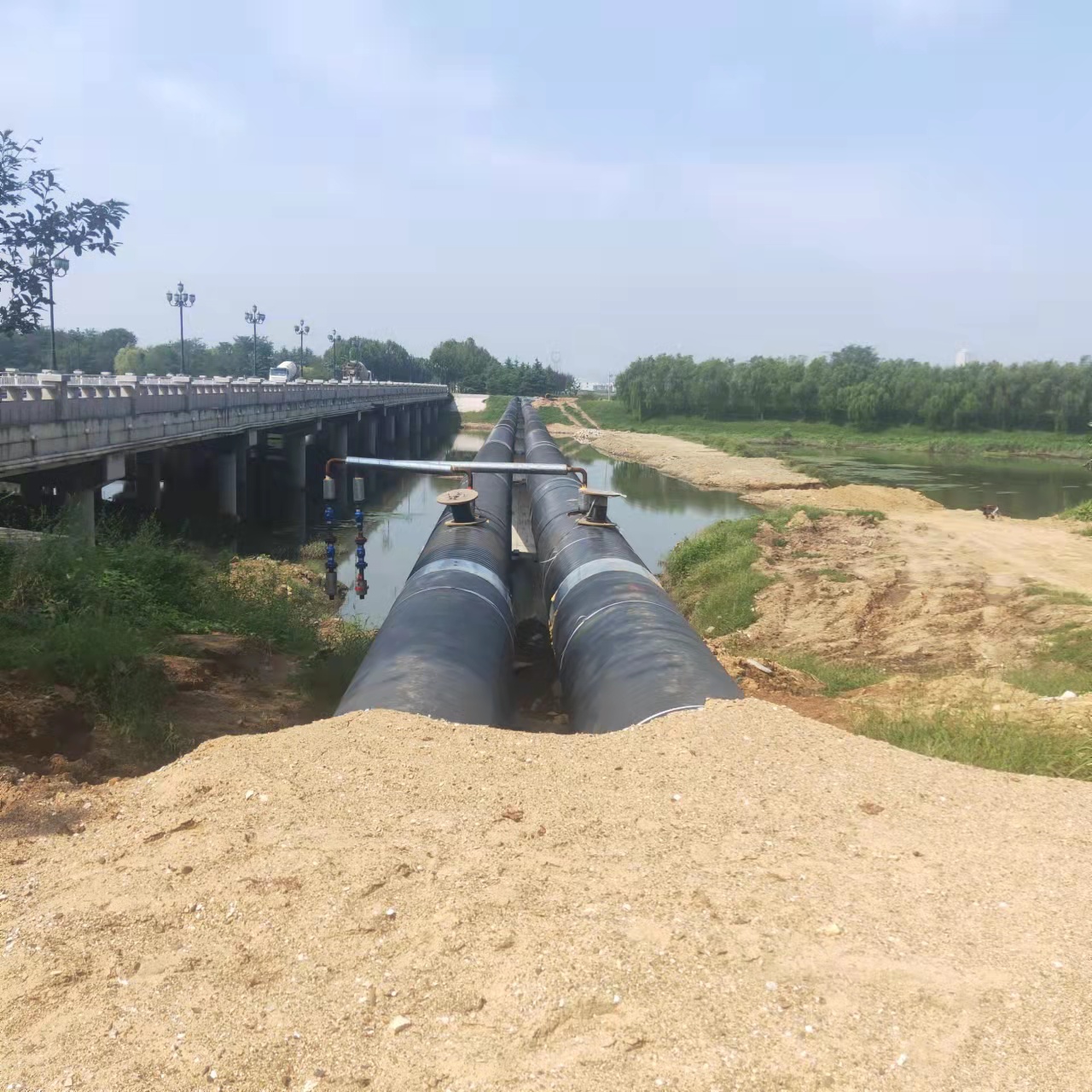自贡管道物理震动清洗输油管道清洗